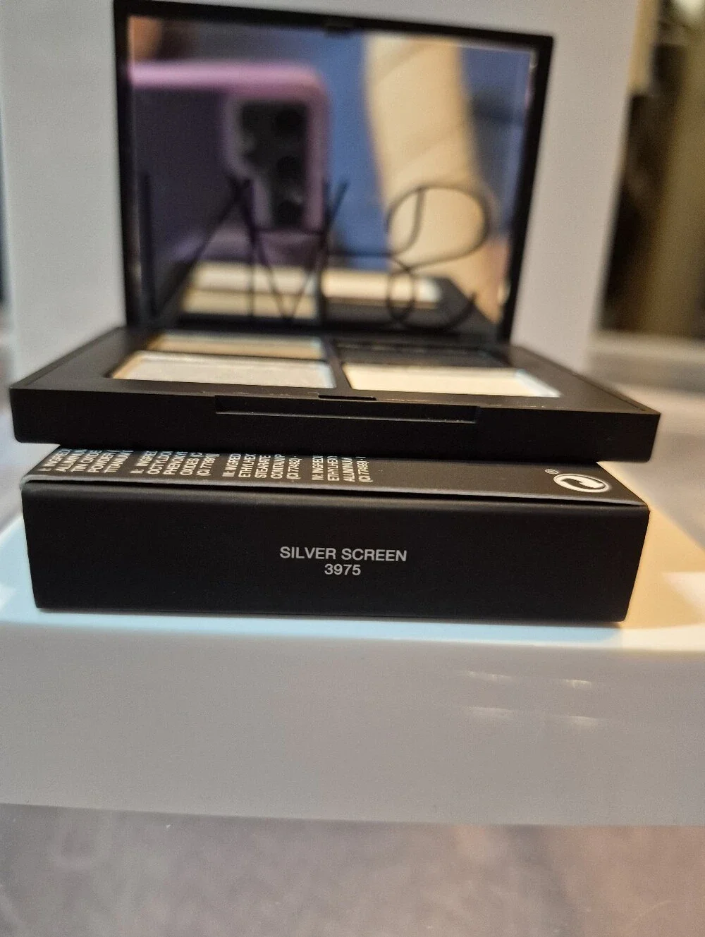 NARS Quad Eyeshadow Palette: Silver Screen (Silver, Pewter, Black, Ivory), NIB
